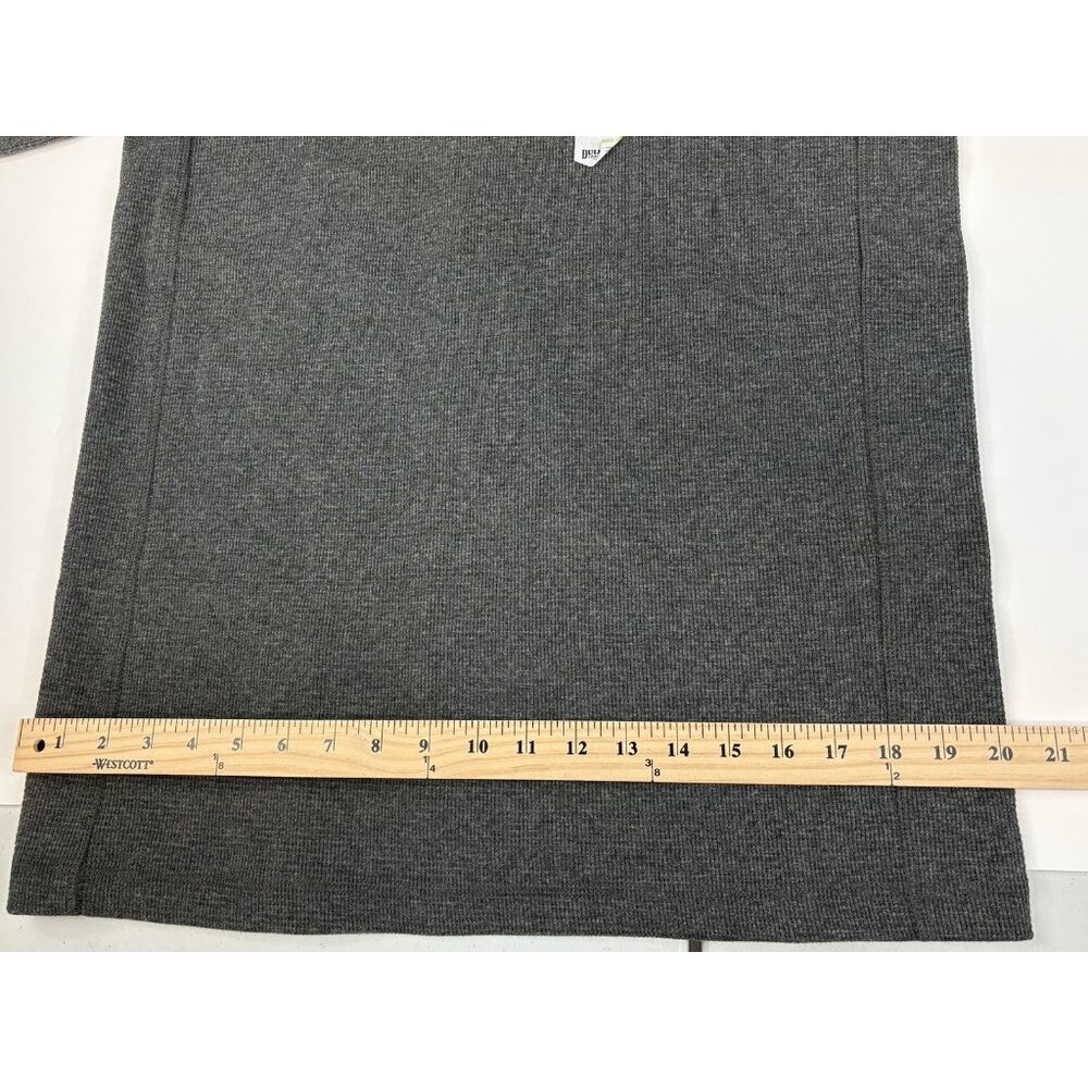 NWT Duluth Trading Co. Burly Thermal Relaxed Fit Henley Men’s M Charcoal Grey - Picture 12 of 15